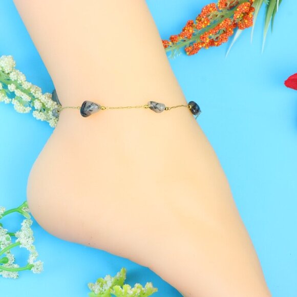 Elegant Handmade Anklet – Perfect for Women & Girls | Ideal Gift Option, DYC1625 - Picture 5 of 10